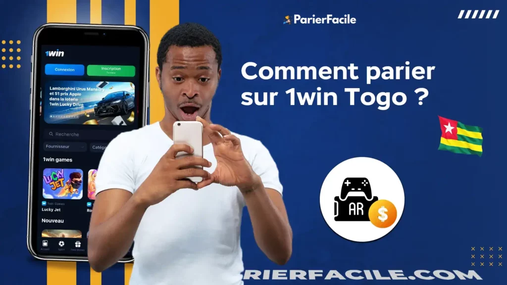 comment parier sur 1win Togo