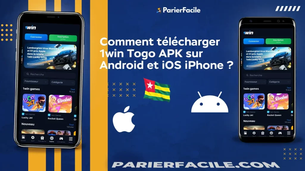 télécharger 1win Togo APK sur Android et iOS iPhone