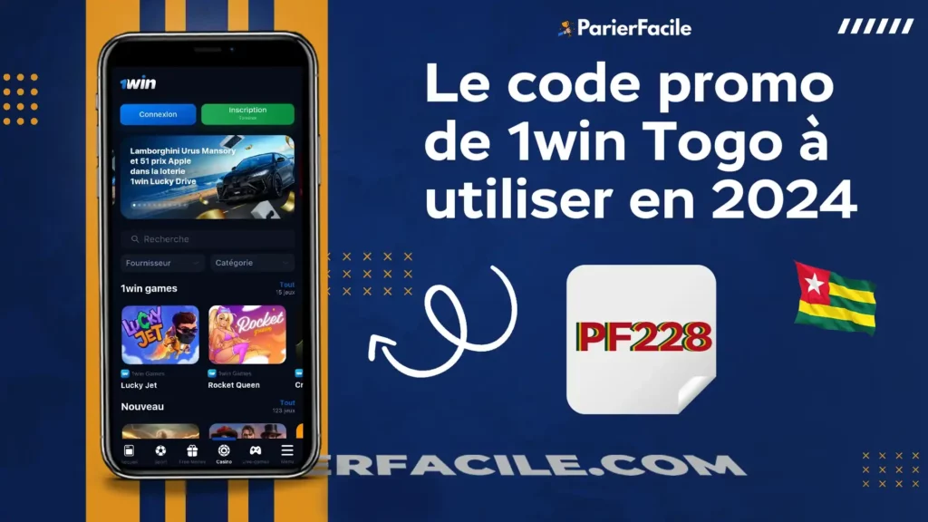 code promo 1win Togo : PF228