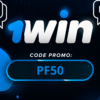Code promo 1win 2023: PF50 – 850$ de bonus à obtenir!