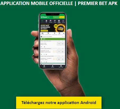 Application mobile officielle premier bet Apk