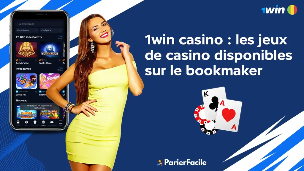 les jeux casino sur 1win mali