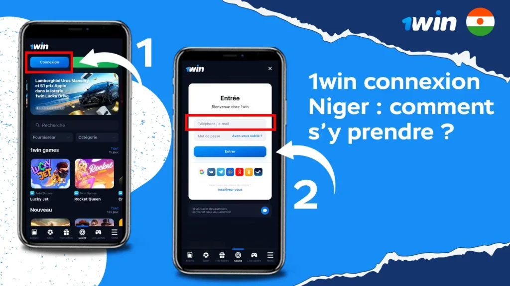 1win connexion Niger