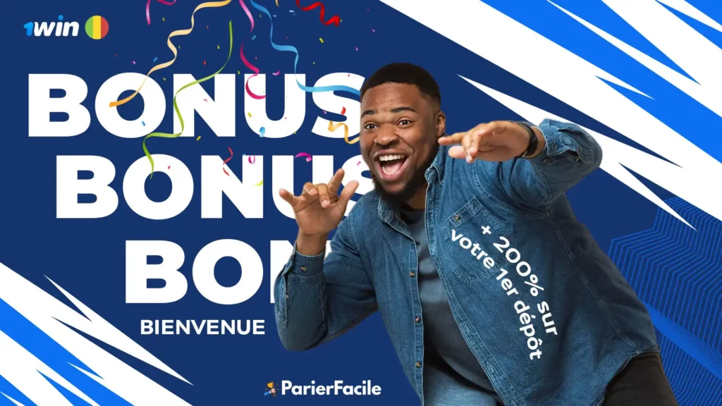 Bonus 200 % sur le 1ᵉʳ dépôt