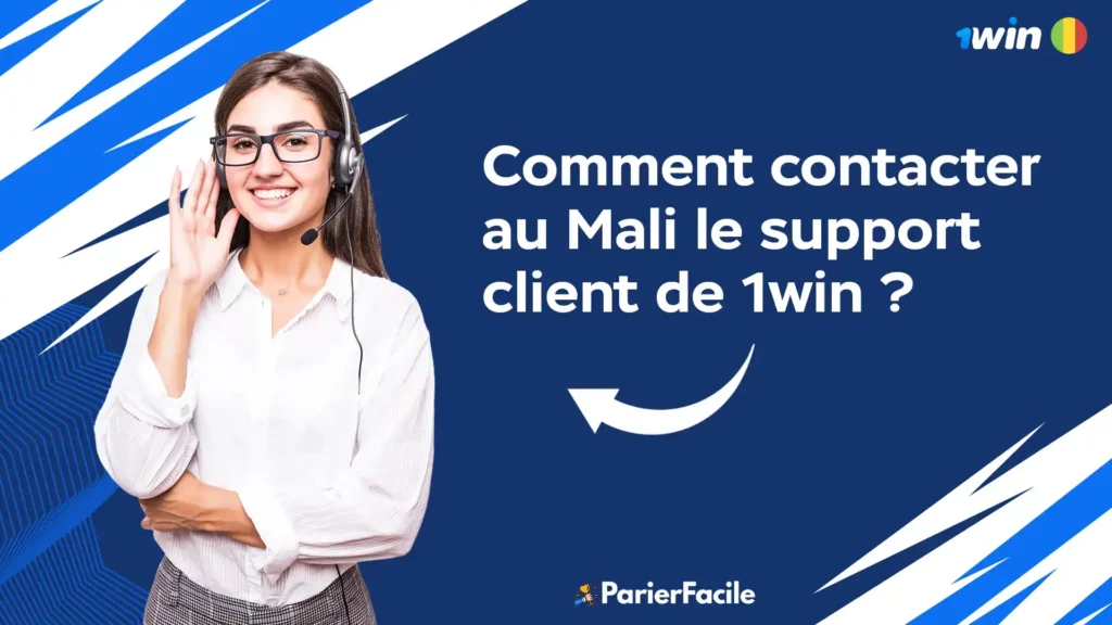 service client réactif sur 1win Mali