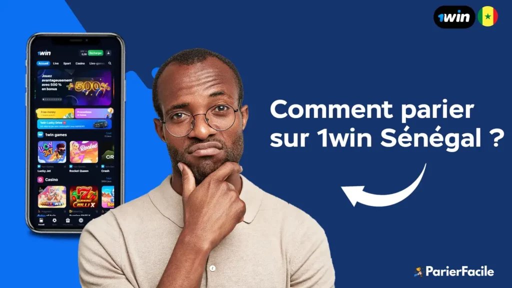 comment parier sur 1win sénégal