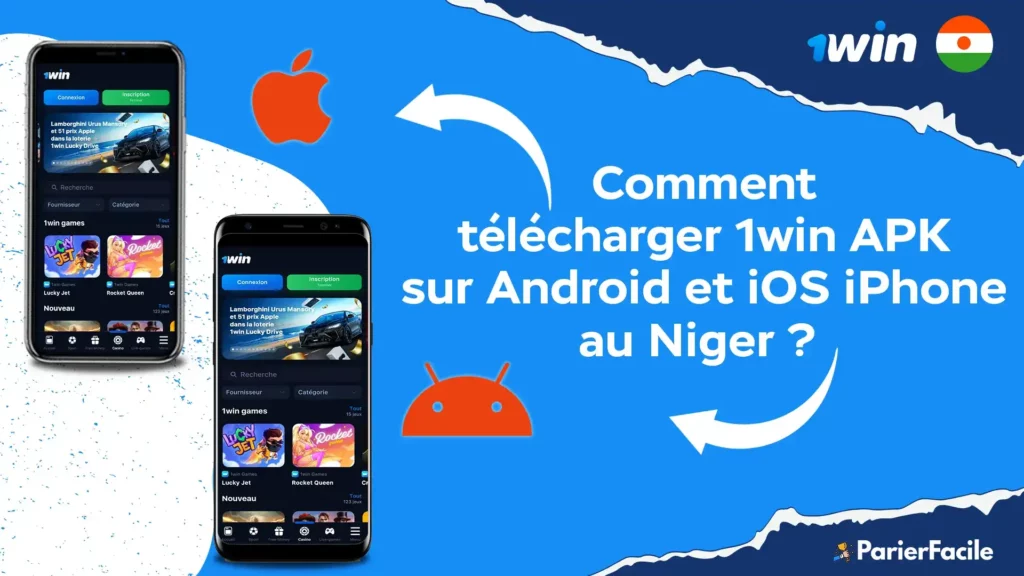 télécharger 1win APK sur Android et iPhone au Niger