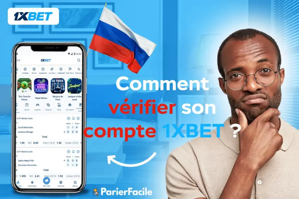 comment vérifier son compte 1xbet