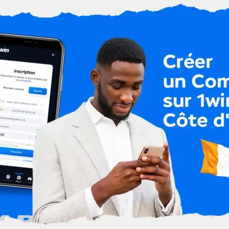 Tutorial: create a 1win Côte d'Ivoire account to earn 500 % Bonus