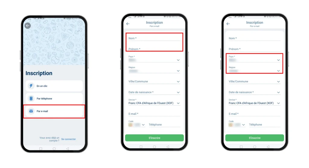 Comment télécharger l'application 1Xbet APK dernière version ? 10 Inscription 1xBet mail 1024x559 1