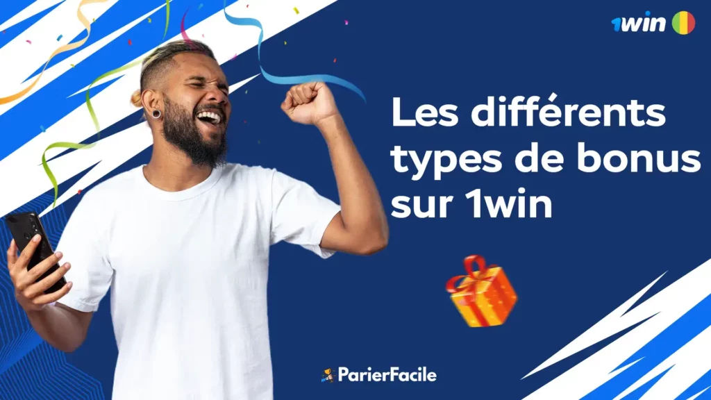 différents types de bonus sur 1win