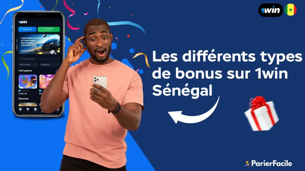 les différents types de bonus 1win Sénégal