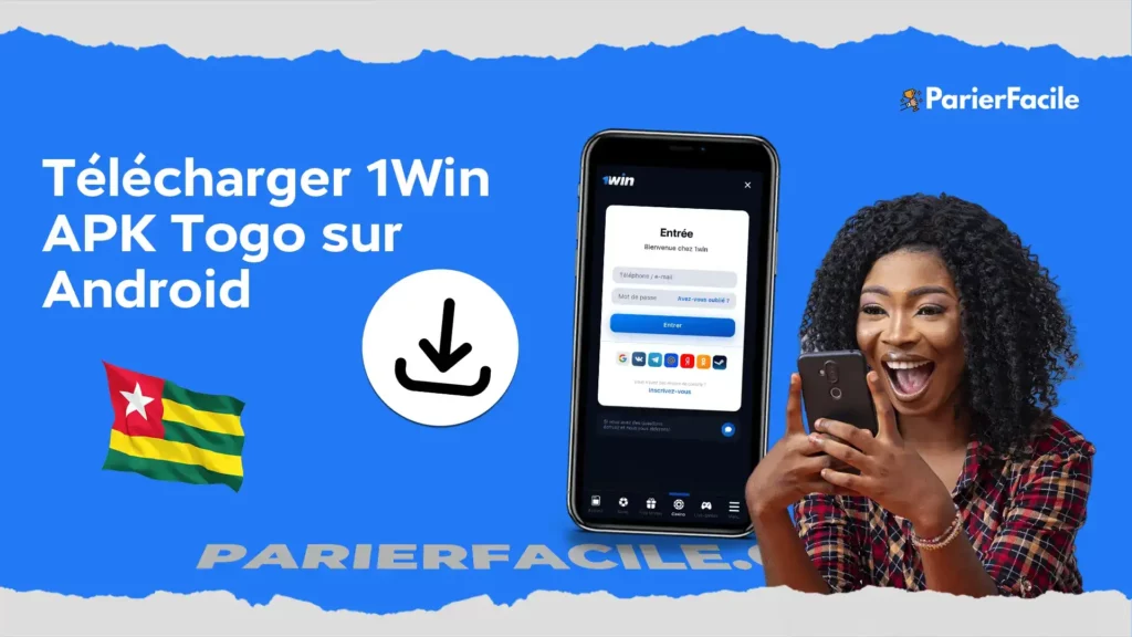 Télécharger 1win APK Togo sur Android