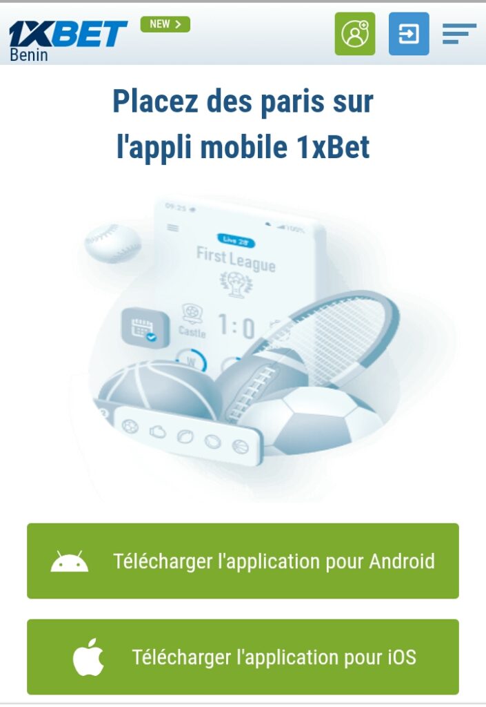 Télécharger l'application 1xbet