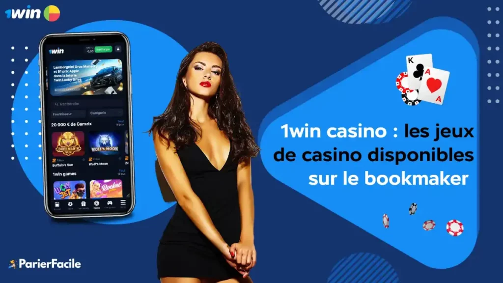 jeux de casino disponibles sur 1win Bénin