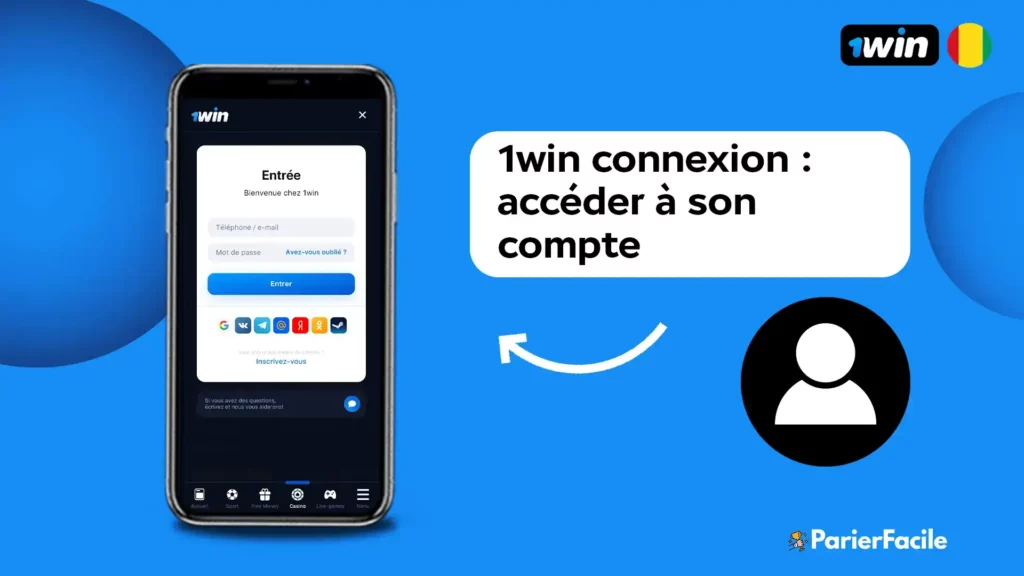 1win Guinée connexion