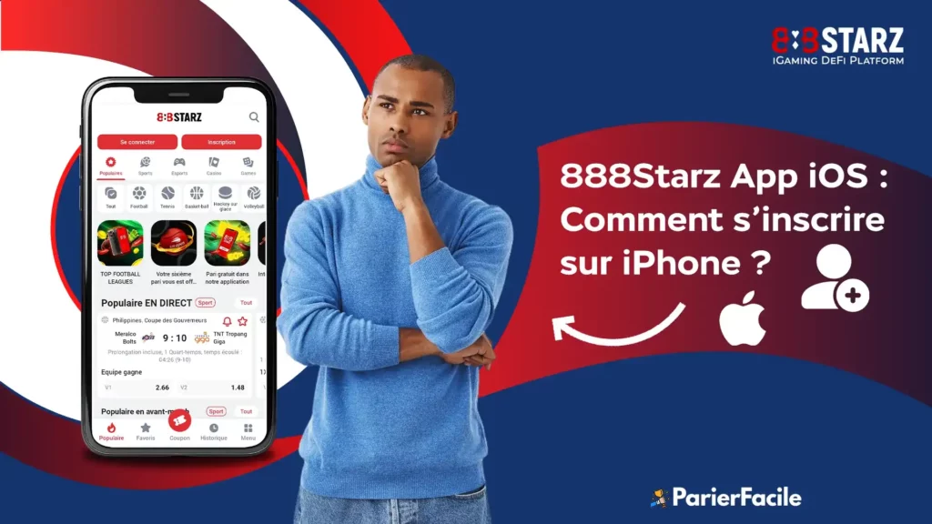 Comment s'inscrire sur 888Starz