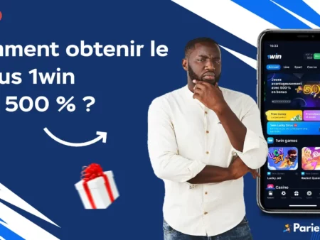 Comment obtenir le bonus 1win Mali : + 500 % de Bonus