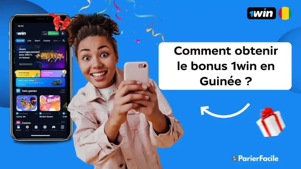 bonus 1win Guinée