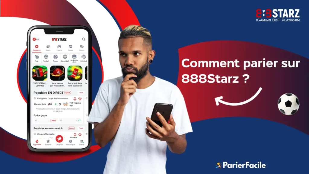 Comment parier sur 888Starz