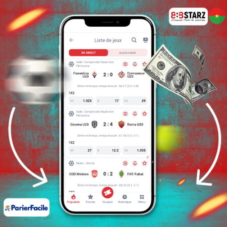 Comment parier sur 888Starz Burkina Faso : Guide complet, bonus et types de paris