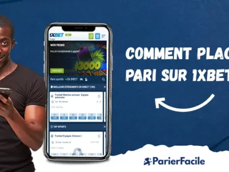 Comment placer un pari sur 1xBet ?