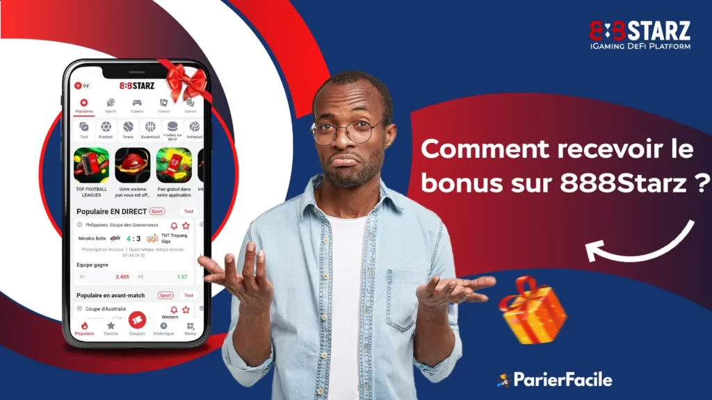 Comment recevoir le bonus 888Starz 