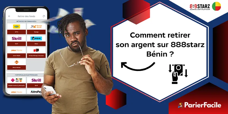 Comment faire un retrait sur 888starz Bénin ?