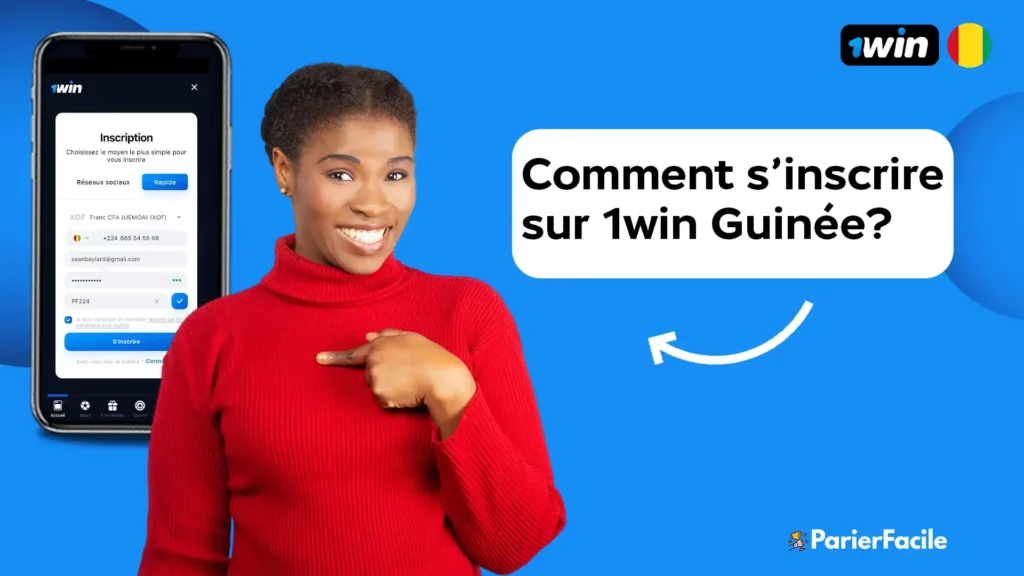 s’inscrire sur 1win Guinée