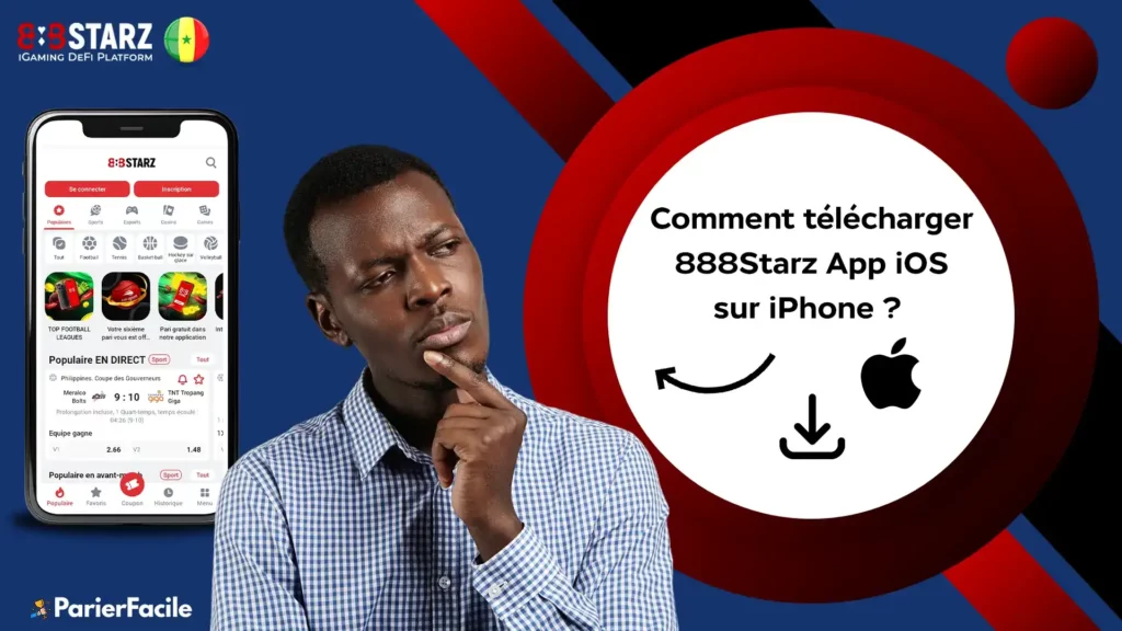 Comment télécharger 888Starz sur iPhone 