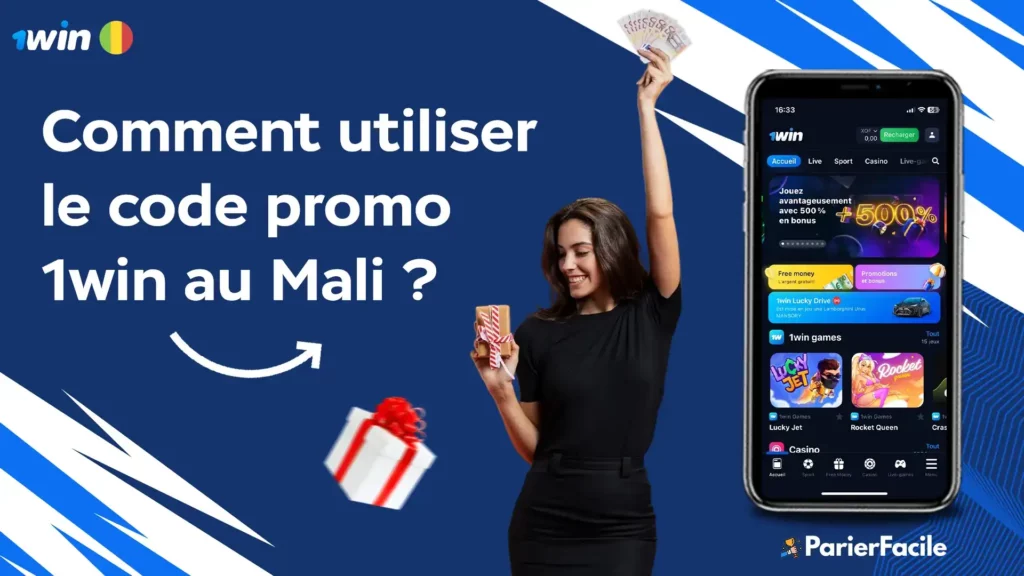 utiliser le code promo 1win Mali