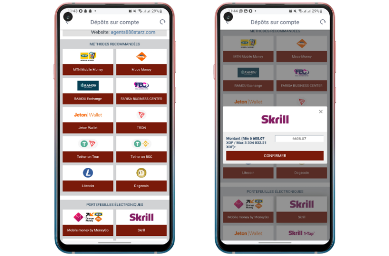 Activer bonus 888Starz bénin