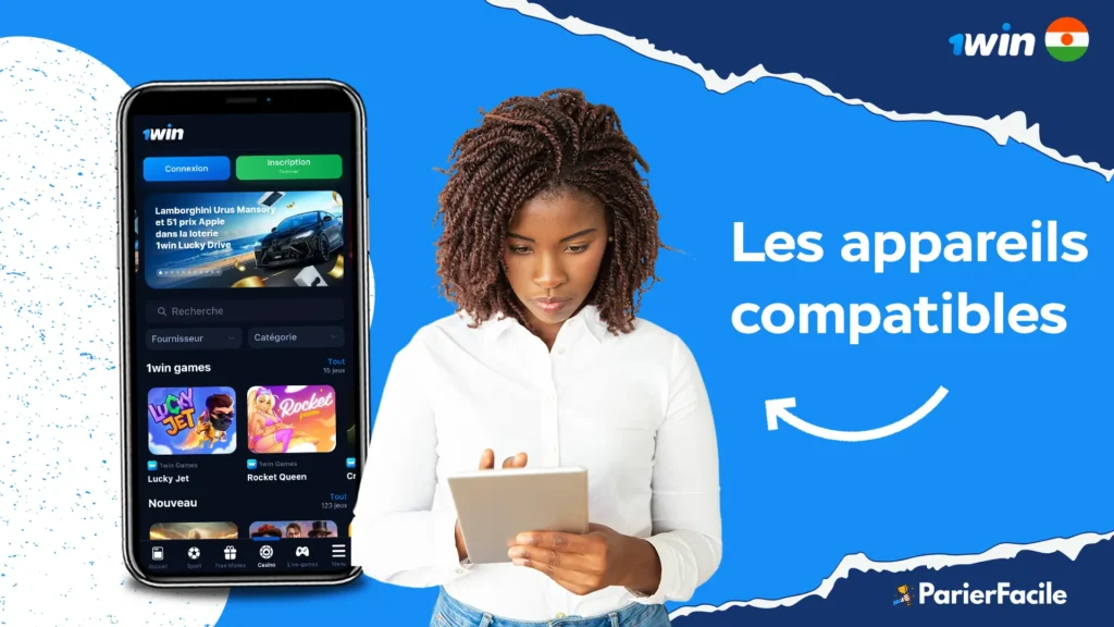 Télécharger 1win app iOS sur iPhone au Niger