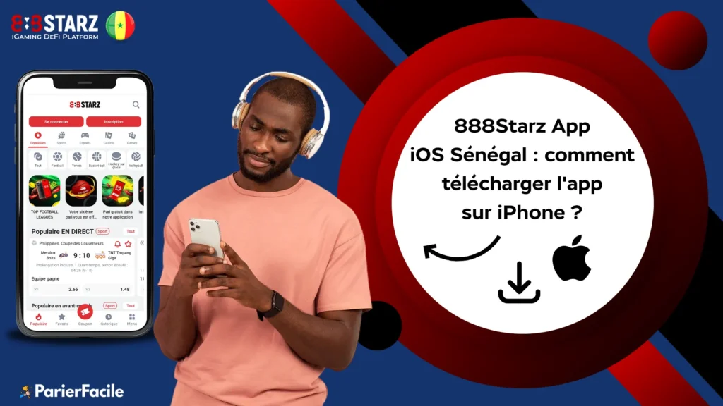 888Starz sur ios Sénégal