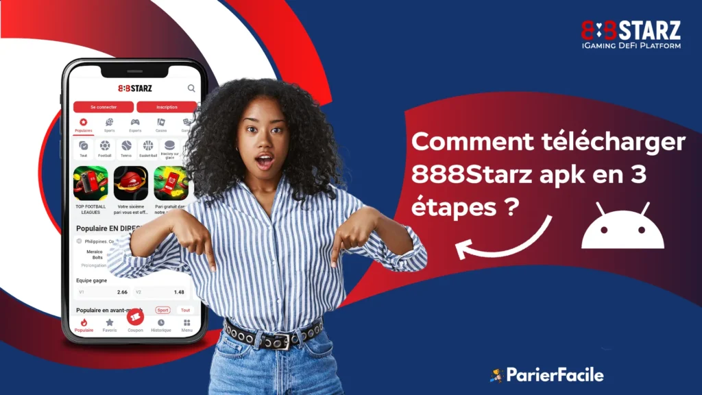 Comment télécharger 888Starz apk Guinée sur Android ?