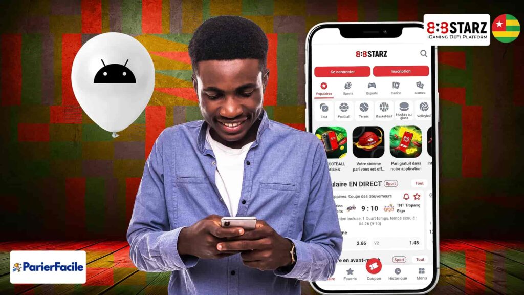 Télécharger 888starz Togo APK : guide complet Android 3 Étapes pour télécharger le fichier 888starz Togo APK