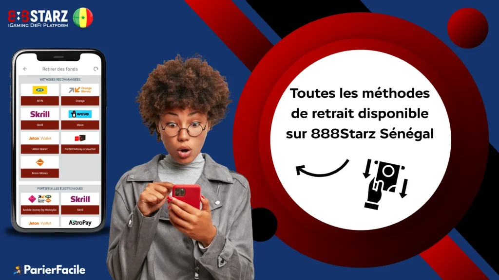 Retrait 888Starz Sénégal