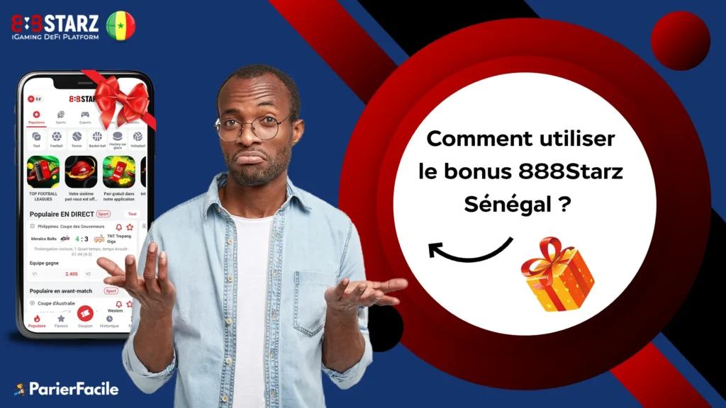 Comment utiliser le bonus 888Starz Sénégal