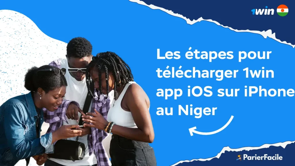 Steps to download 1win app iOS Niger