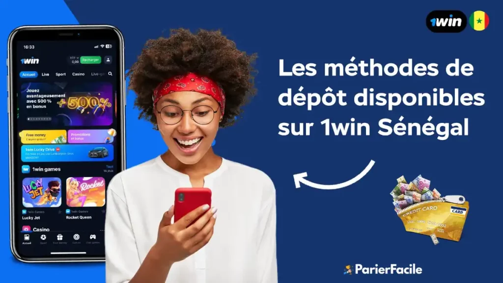 Les méthodes de dépôt disponibles sur 1win Sénégal