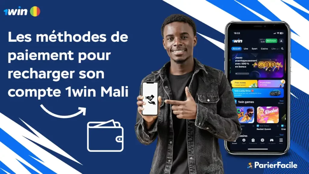 les méthodes de dépôt sur 1win Mali