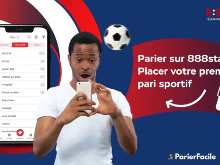 Parier sur 888Starz : placer votre premier pari sportif