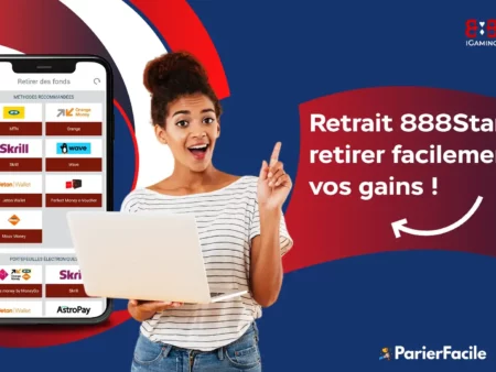 Retrait 888Starz : retirer facilement vos gains !