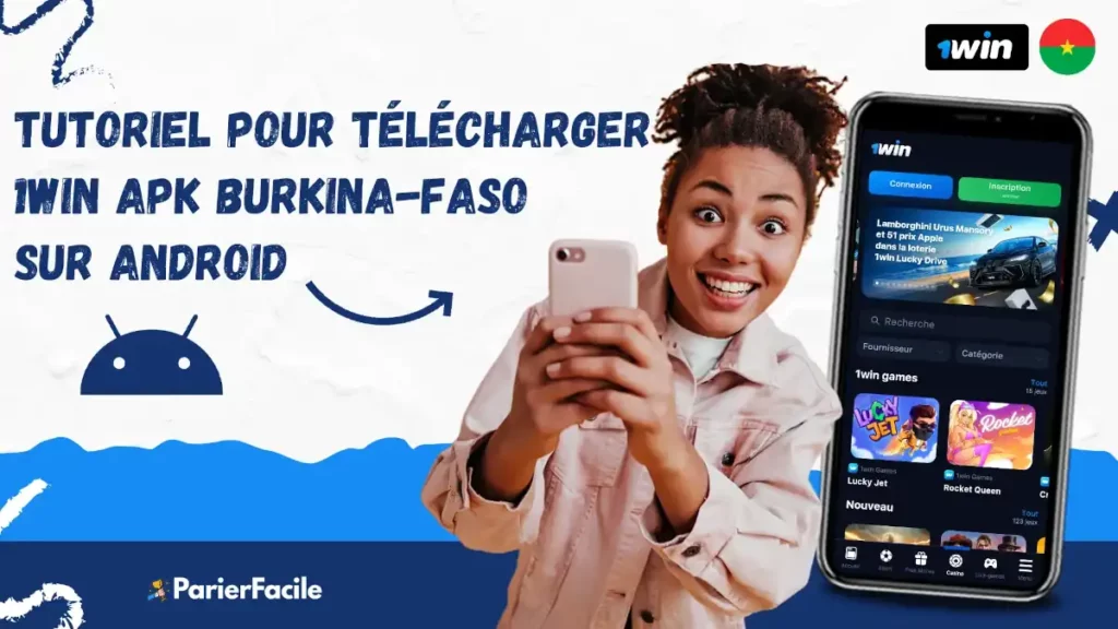 Télécharger 1win APK Burkina Faso sur Android