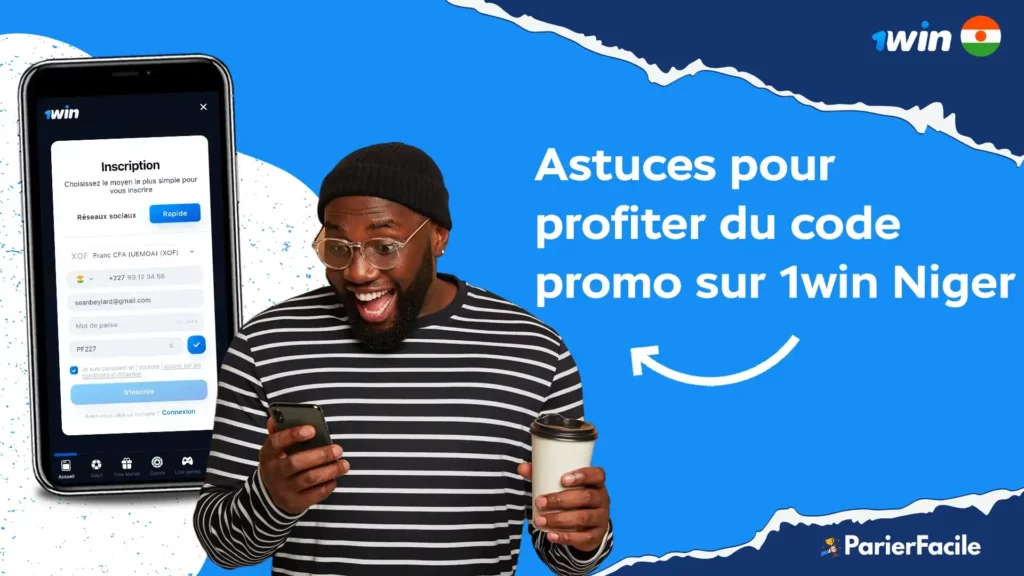 Astuces pour utiliser le code promo PF227 sur 1win Niger