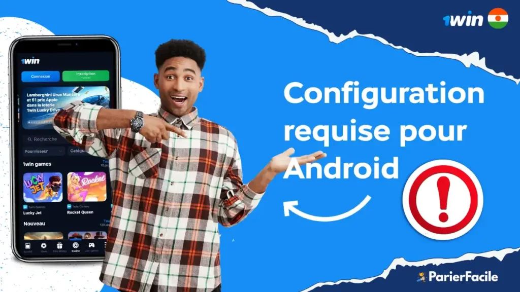 Configuration requise pour Android