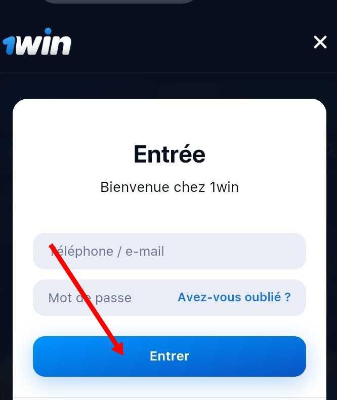 Informations de connexion à 1win Burkina Faso