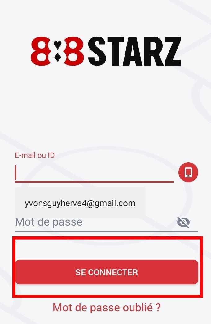 Connexion 888starz CI