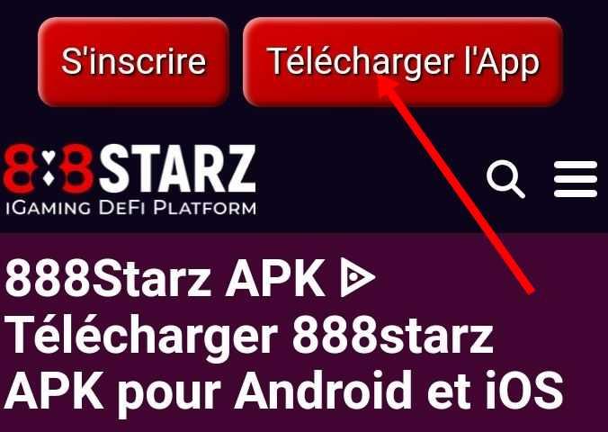 Télécharger l'application 888starz Bénin