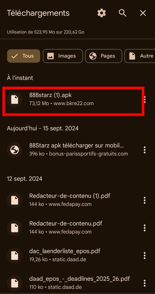 888starz Burkina Faso apk